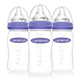 Imagen del producto de los biberones Lansinoh para bebés lactantes, 8 onzas, 3 unidades
